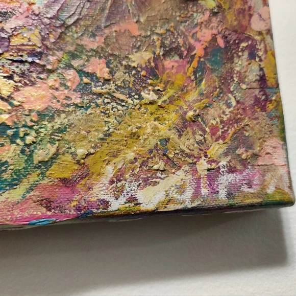 Abstract Cow Painting - Multicolor - Picture 4 of 13